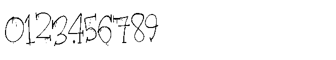 ZP Toil Trouble 2 Condensed Font OTHER CHARS