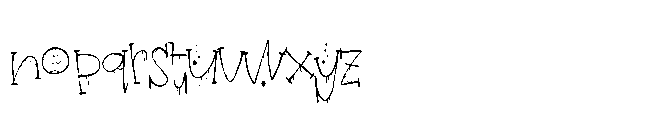 ZP Toil Trouble 2 Condensed Font LOWERCASE