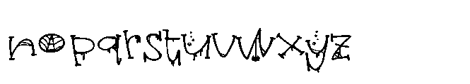 ZP Toil Trouble 2 Expanded Bold Font LOWERCASE