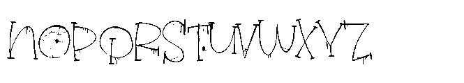 ZP Toil Trouble 2 Regular Font UPPERCASE