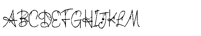 ZP Toil Trouble 2 Script Condensed Bold Font UPPERCASE