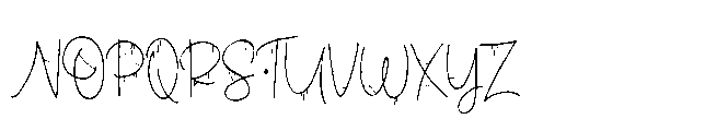 ZP Toil Trouble 2 Script Condensed Font UPPERCASE