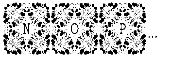 ZP Valentine Drop Cap Solid Condensed Font UPPERCASE