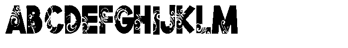 ZP Wild Wonderland Condensed Font UPPERCASE