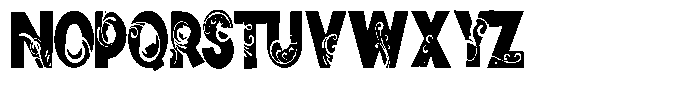ZP Wild Wonderland Condensed Font UPPERCASE