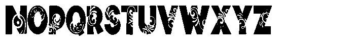 ZP Wild Wonderland Condensed Font LOWERCASE