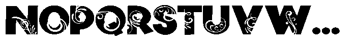 ZP Wild Wonderland Expanded Font UPPERCASE