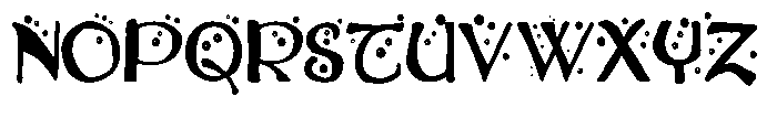 ZP Witchs Brew Condensed Font UPPERCASE