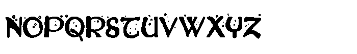 ZP Witchs Brew Condensed Font LOWERCASE