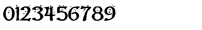 ZP Witchs Brew Expanded Font OTHER CHARS