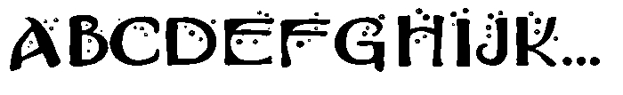 ZP Witchs Brew Expanded Font UPPERCASE