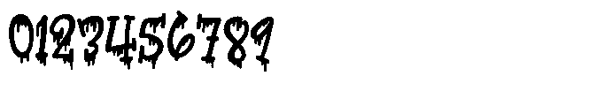 ZP Witchs Brew Goo Condensed Font OTHER CHARS