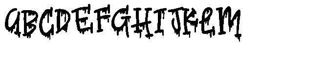 ZP Witchs Brew Goo Condensed Font UPPERCASE