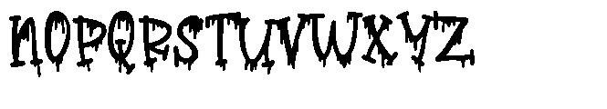 ZP Witchs Brew Goo Condensed Font UPPERCASE