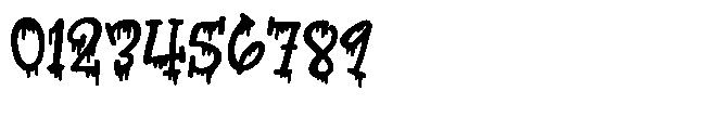 ZP Witchs Brew Goo Font OTHER CHARS