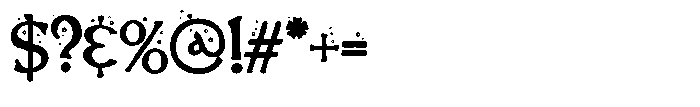 ZP Witchs Brew Regular Font OTHER CHARS
