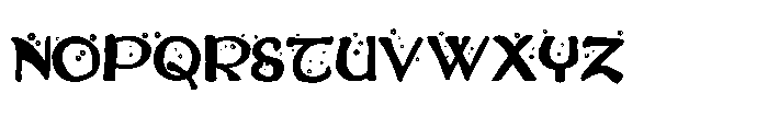 ZP Witchs Brew Regular Font LOWERCASE