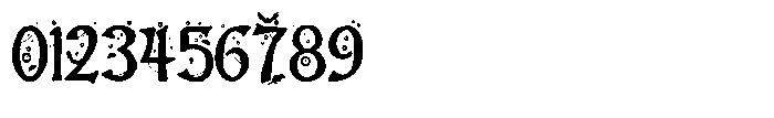 ZP Witchs Brew Too Condensed Font OTHER CHARS