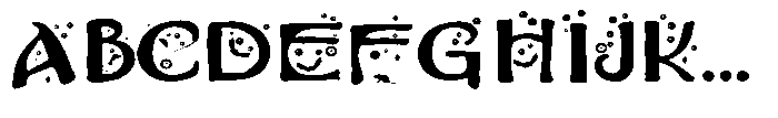 ZP Witchs Brew Too Expanded Font UPPERCASE