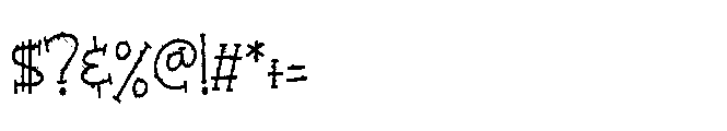 ZP Witchy Wicked Condensed Font OTHER CHARS