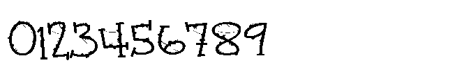ZP Witchy Wicked Expanded Font OTHER CHARS