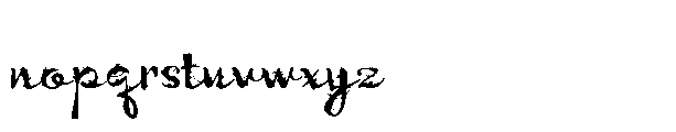 ZP Witchy Wicked Script Font LOWERCASE