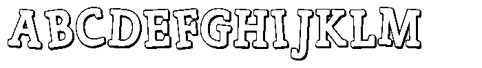 ZP Zaster 3 d Condensed FONT