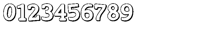 ZP Zaster 3 d Font OTHER CHARS
