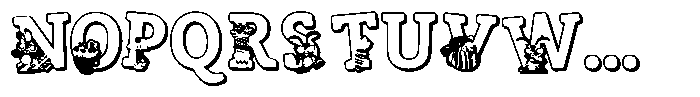 ZP Zaster 3 d Font UPPERCASE