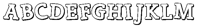 ZP Zaster 3 d FONT