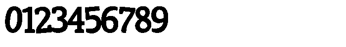 ZP Zaster Condensed Font OTHER CHARS