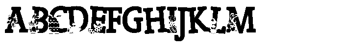 ZP Zaster Condensed Font UPPERCASE
