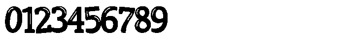 ZP Zaster Highlights Condensed Font OTHER CHARS