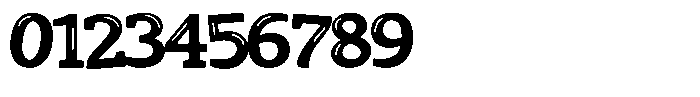 ZP Zaster Highlights Expanded Font OTHER CHARS