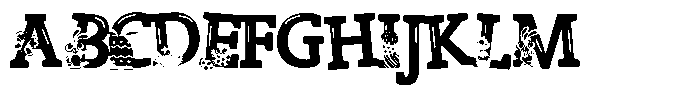 ZP Zaster Highlights Font UPPERCASE