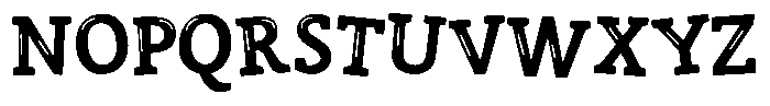 ZP Zaster Highlights Font LOWERCASE