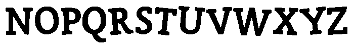 ZP Zaster Regular Font LOWERCASE