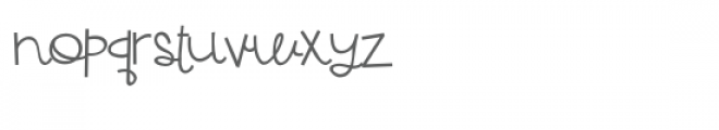 zp boogiescript Font LOWERCASE