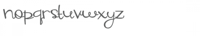 zp confetti cursive Font LOWERCASE