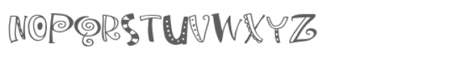 zp doodly doo Font UPPERCASE