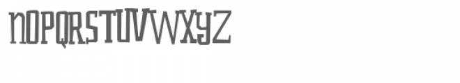 zp hangry hook Font LOWERCASE