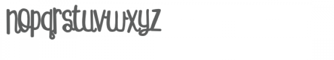 zp hunniepants script bold Font LOWERCASE