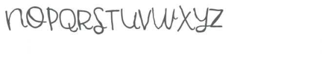 zp kindergarten cursive Font UPPERCASE
