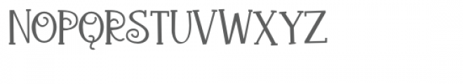 zp kleptomanicurl Font UPPERCASE