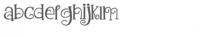 zp kleptomanicurl Font LOWERCASE