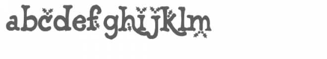 zp kona kalikimaka Font LOWERCASE