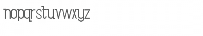 zp no boundaries Font LOWERCASE