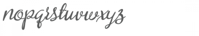 zp orange blossom italic Font LOWERCASE