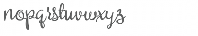 zp orange blossom Font LOWERCASE