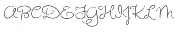 zp organic script stencil Font UPPERCASE